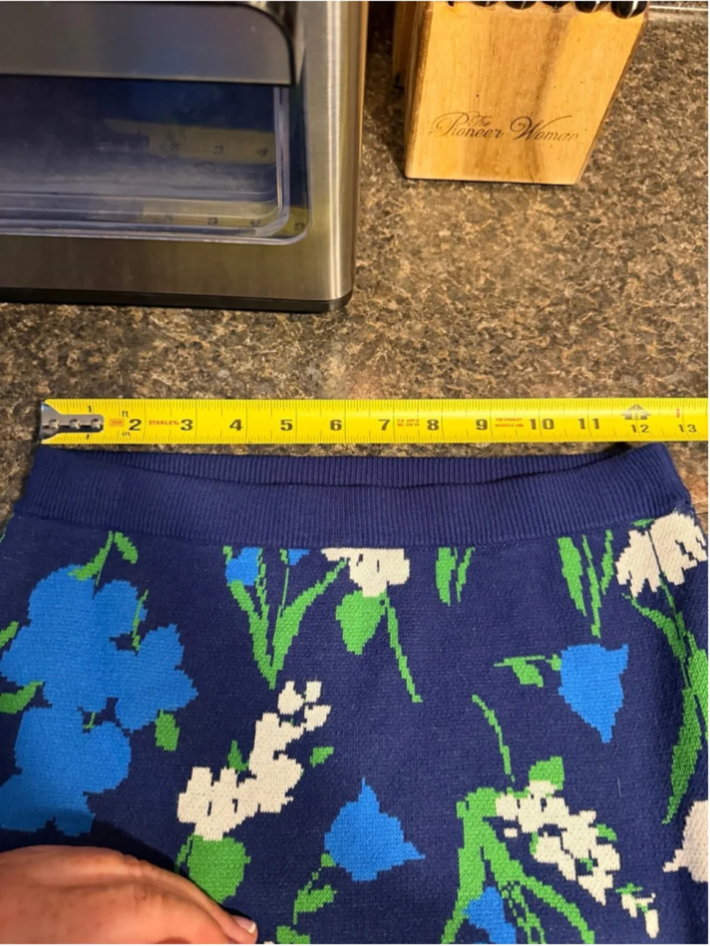 NWT Kate Spade X Target Blue Floral Knit Skirt